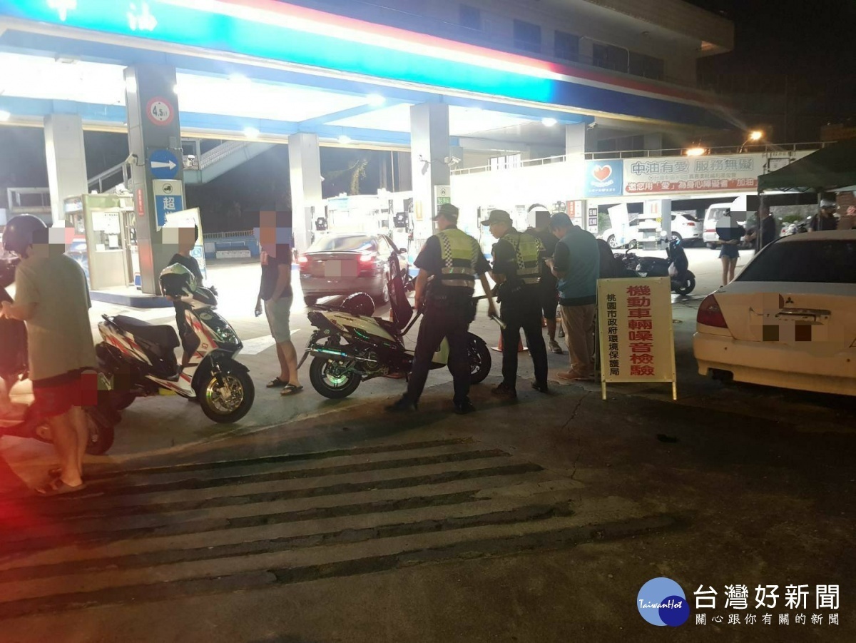 違規改裝車噪音擾民,八德警持續攔查取締。