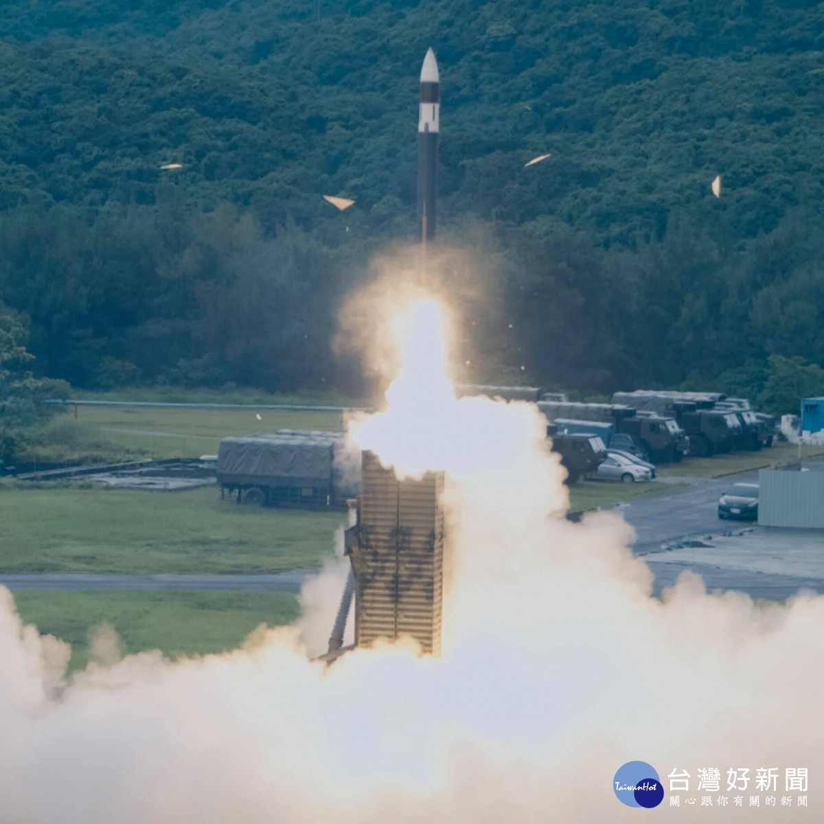 天弓三型防空飛彈。（圖／國防部提供）