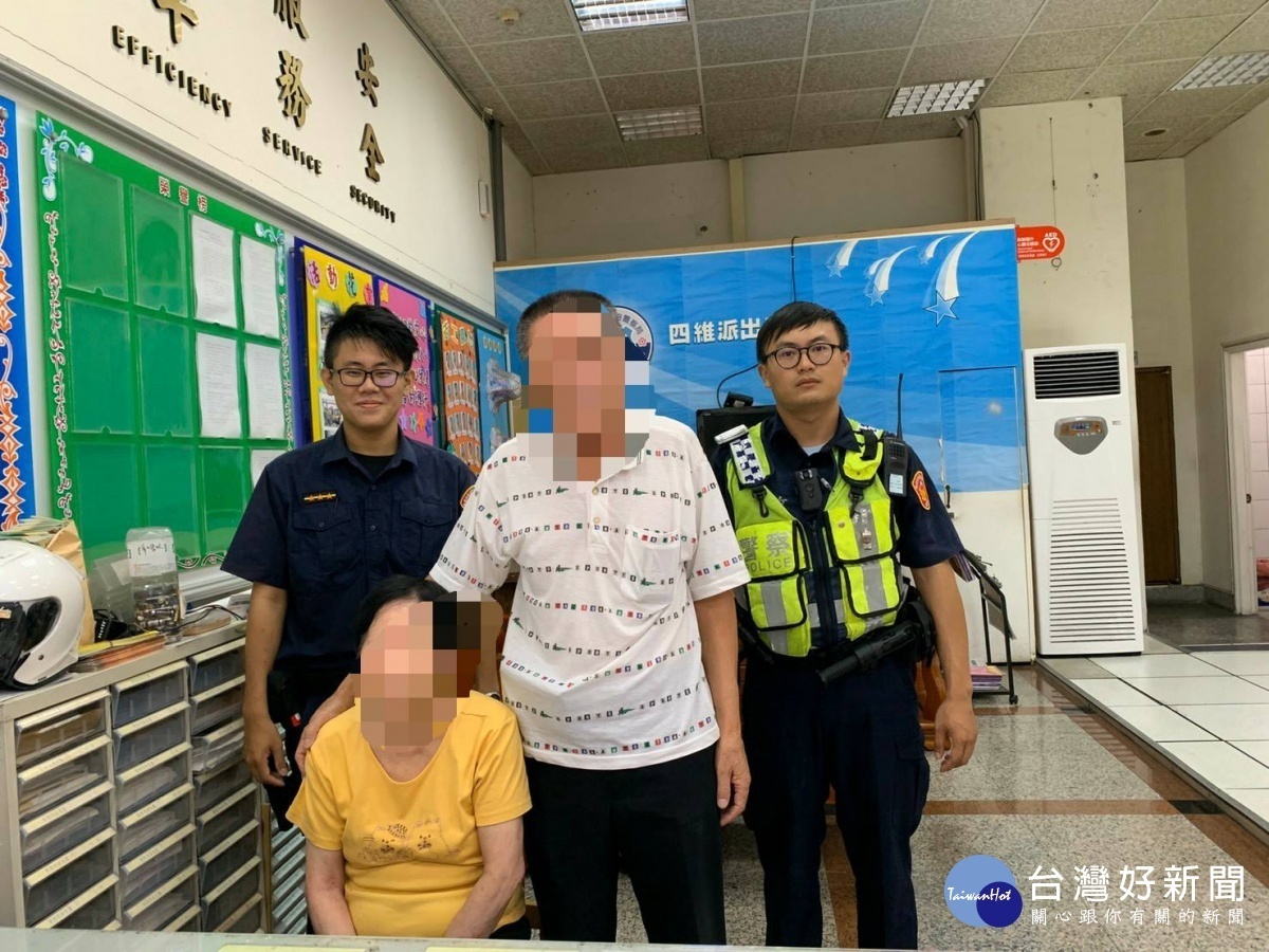迷途老婦上錯車,警用M-POLICE查詢助返家。