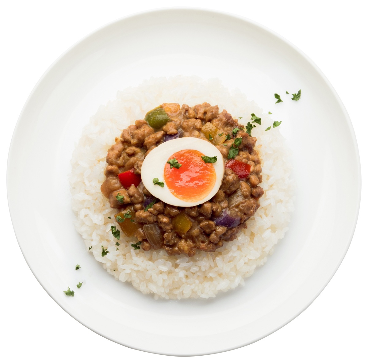 「香料絞肉乾咖哩」刺激食慾並提升代謝,是夏日開胃的必備料理。