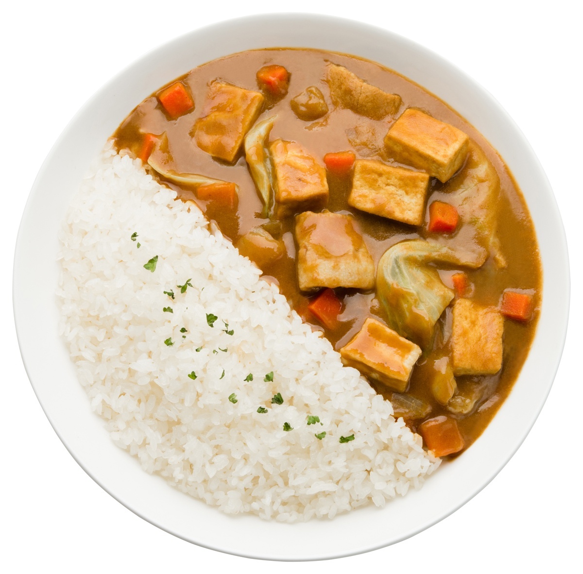 「增肌必備豬肉豆腐咖哩」為運動後身體提供良好的蛋白質來源,加速肌肉修復生長的速度。