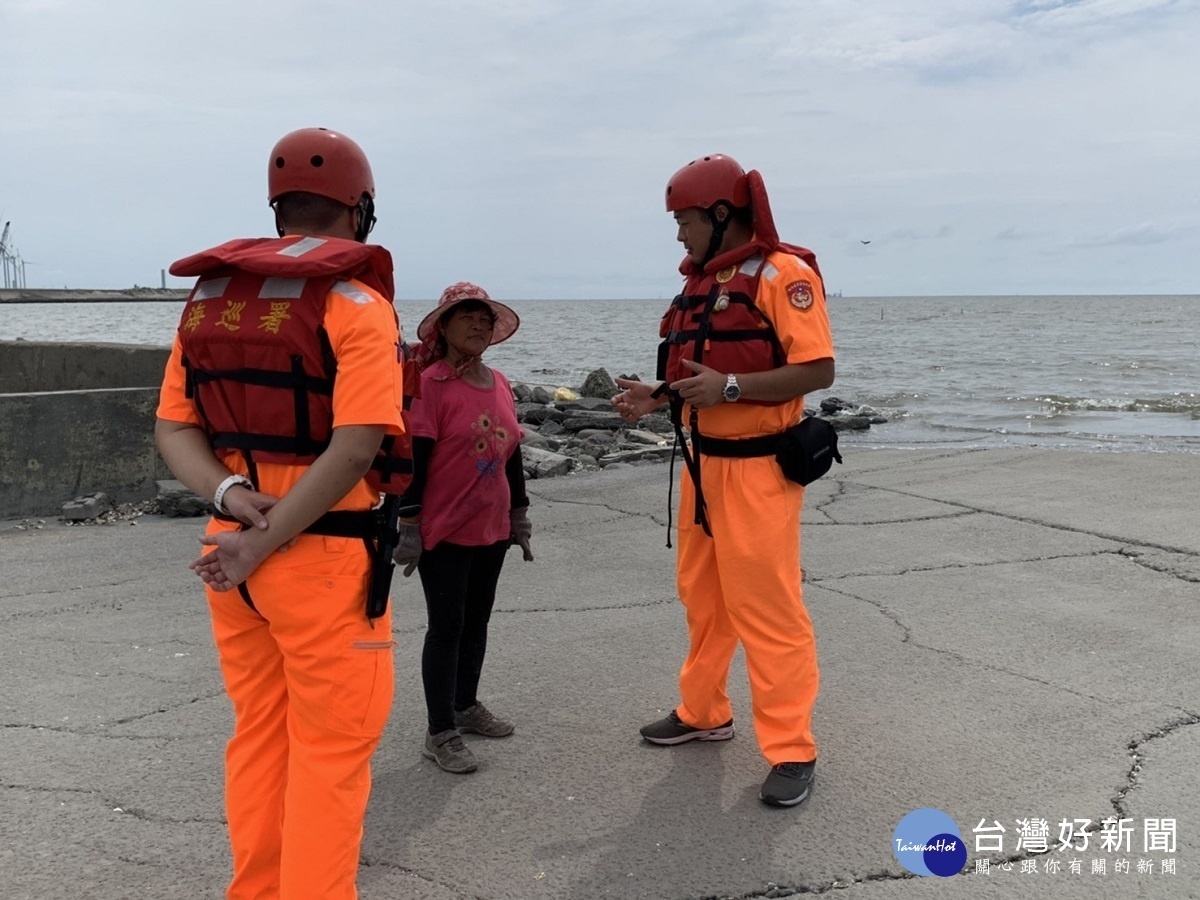 米克拉颱風生成 海巡中部分署執行警戒管制區勸離