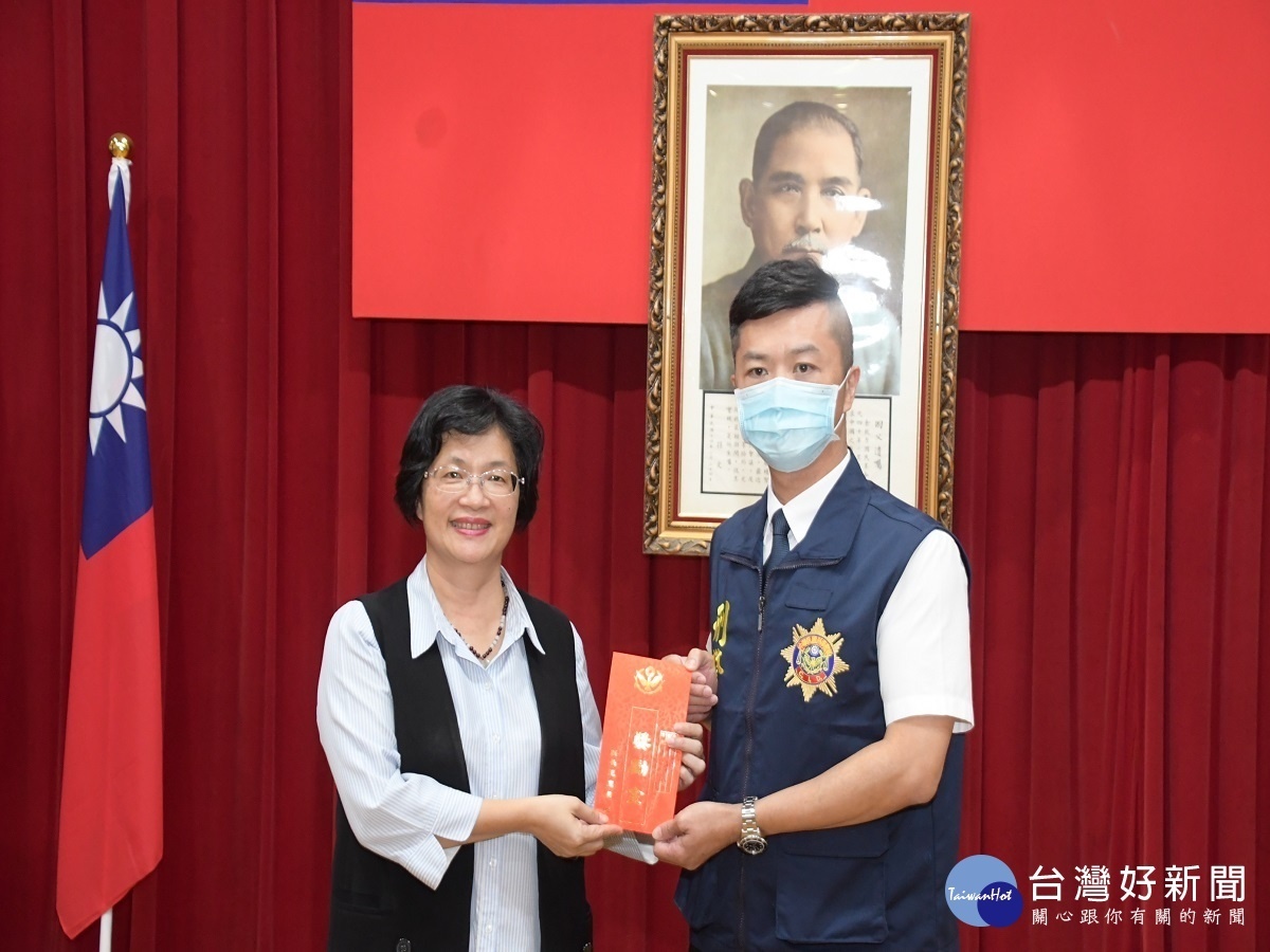 彰化縣警局近期屢破重大刑案 王惠美表揚有功員警