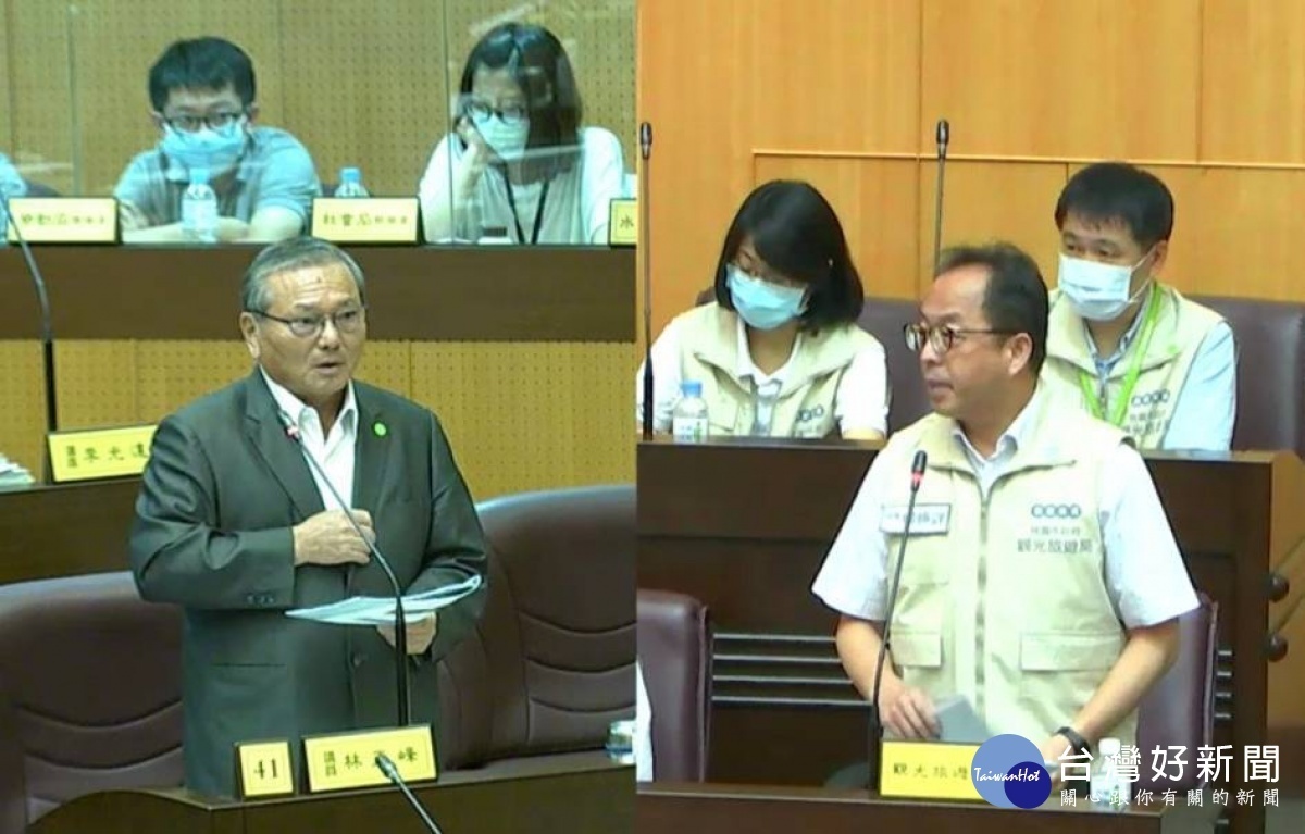 龜山大棟山風景特定區規劃,林議員要求觀旅局與新北市府協調一起推動。