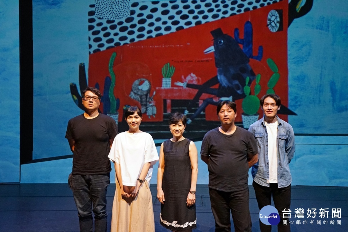 台中歌劇院2020「夏日放/FUN時光」歌劇院駐館藝術家包大山《RUN》立體化,首度挑戰劇場演出。(圖/臺中國家歌劇院)