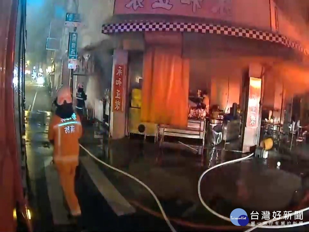 員林永和豆漿店禍不單行　去年才發生重大車禍今又火燒店