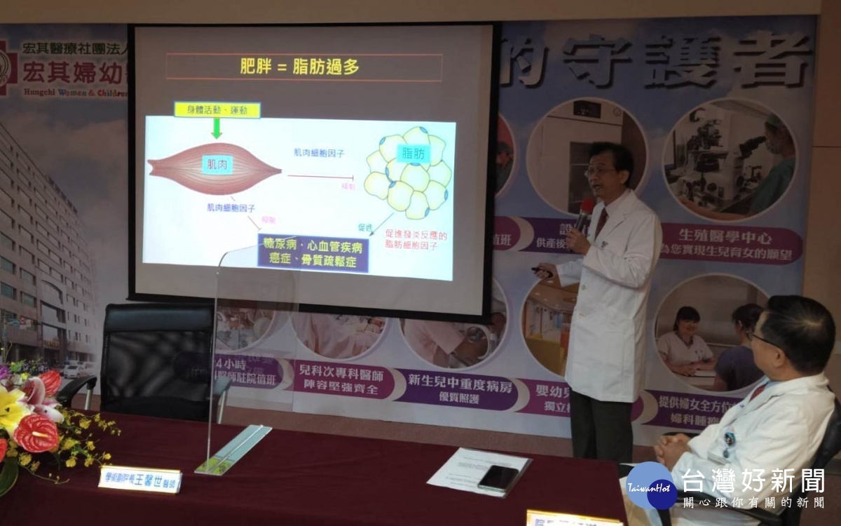 王馨世教授說明,來自肥胖婦女的卵子即使在受精後,胚胎的發育會比較差,懷孕的機率也較低。