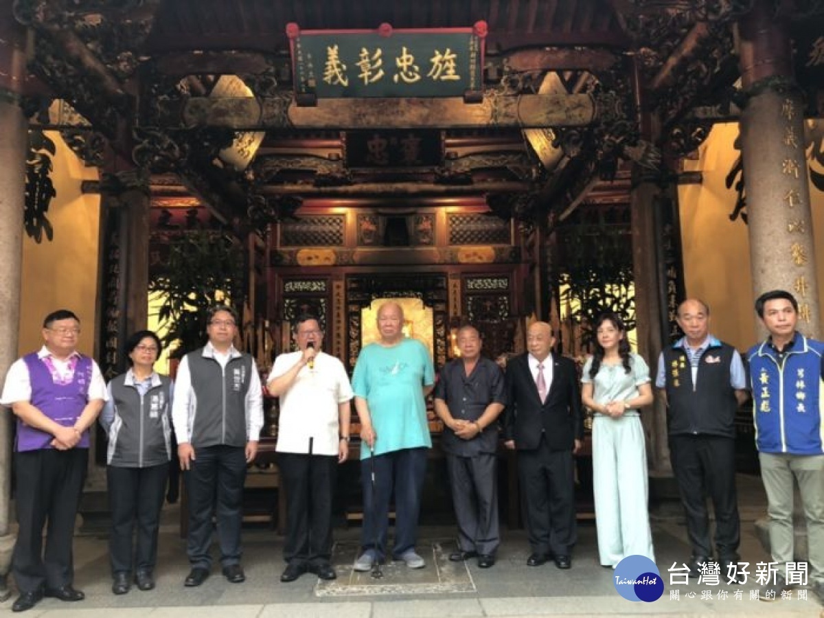 鄭文燦市長表示,期待爾後桃園及新竹兩縣市有更多文化交流的機會,共同保存及傳揚特有之義民文化