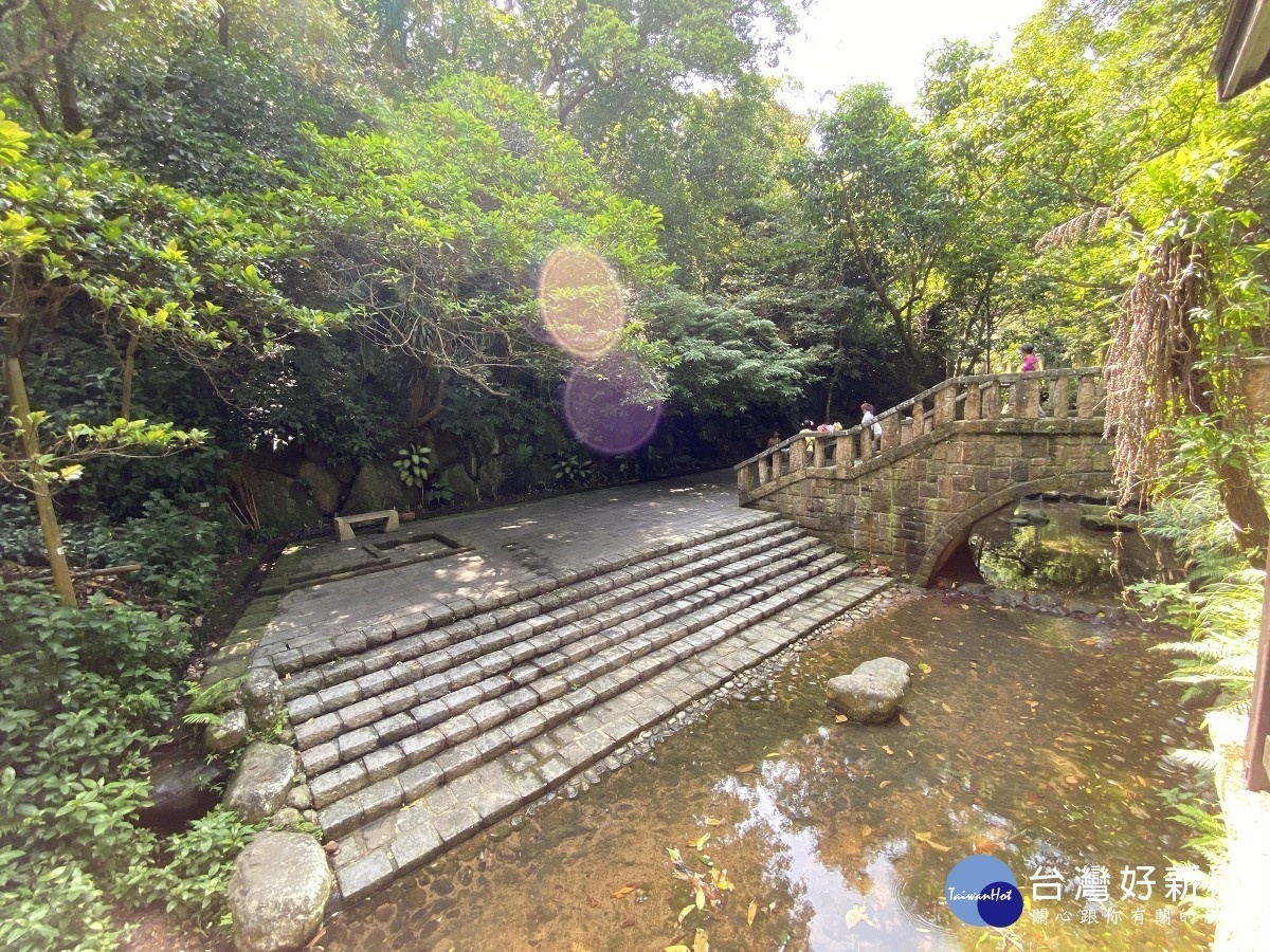 虎山溪親水平台(圖/台北市大地處提供)