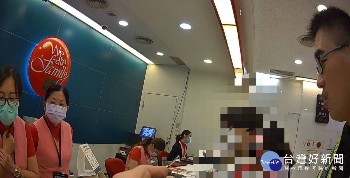 警方及銀行行員耐心向民眾解釋,簡女打消匯款念頭,避免受騙上當的機會。