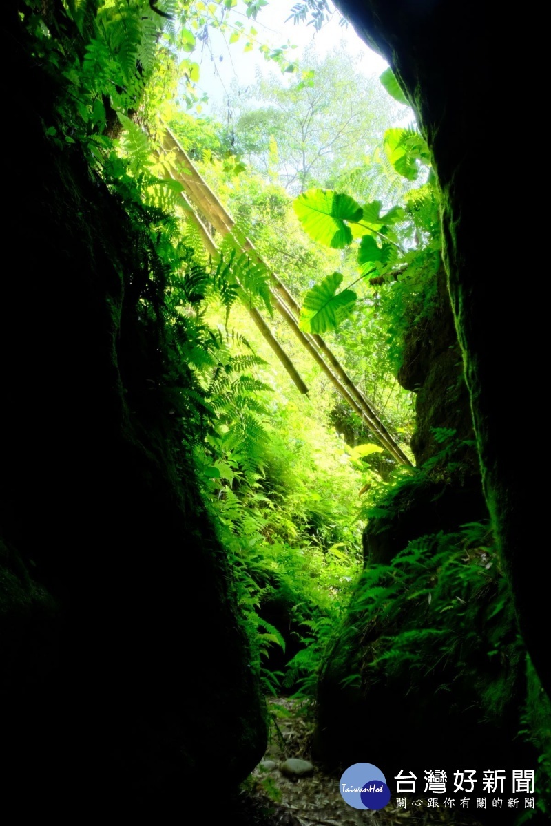 一線天景觀。