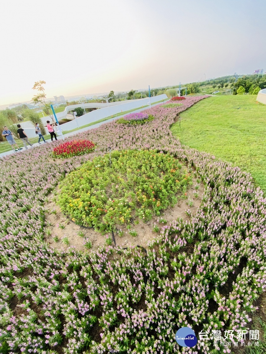 中央公園即將開幕 超夢幻歐式花海滿足遊客偽出國體驗