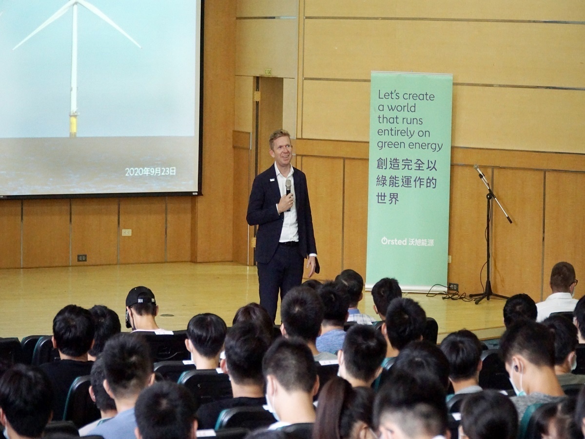 沃旭能源與大葉新生相見歡 預約綠能未來人才