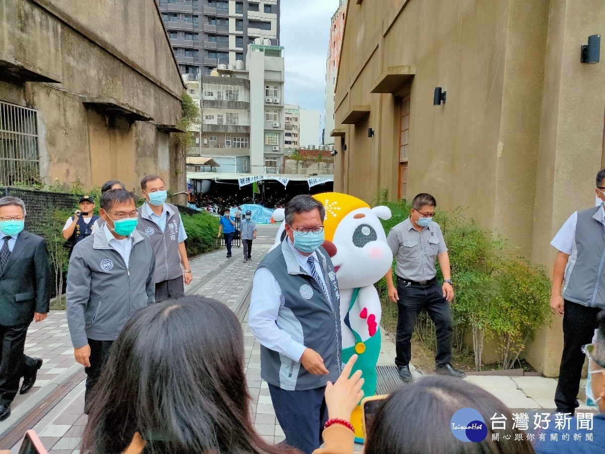 桃園軌道願景館兩周年慶 增設捷運綠線工區即時影像顯示器