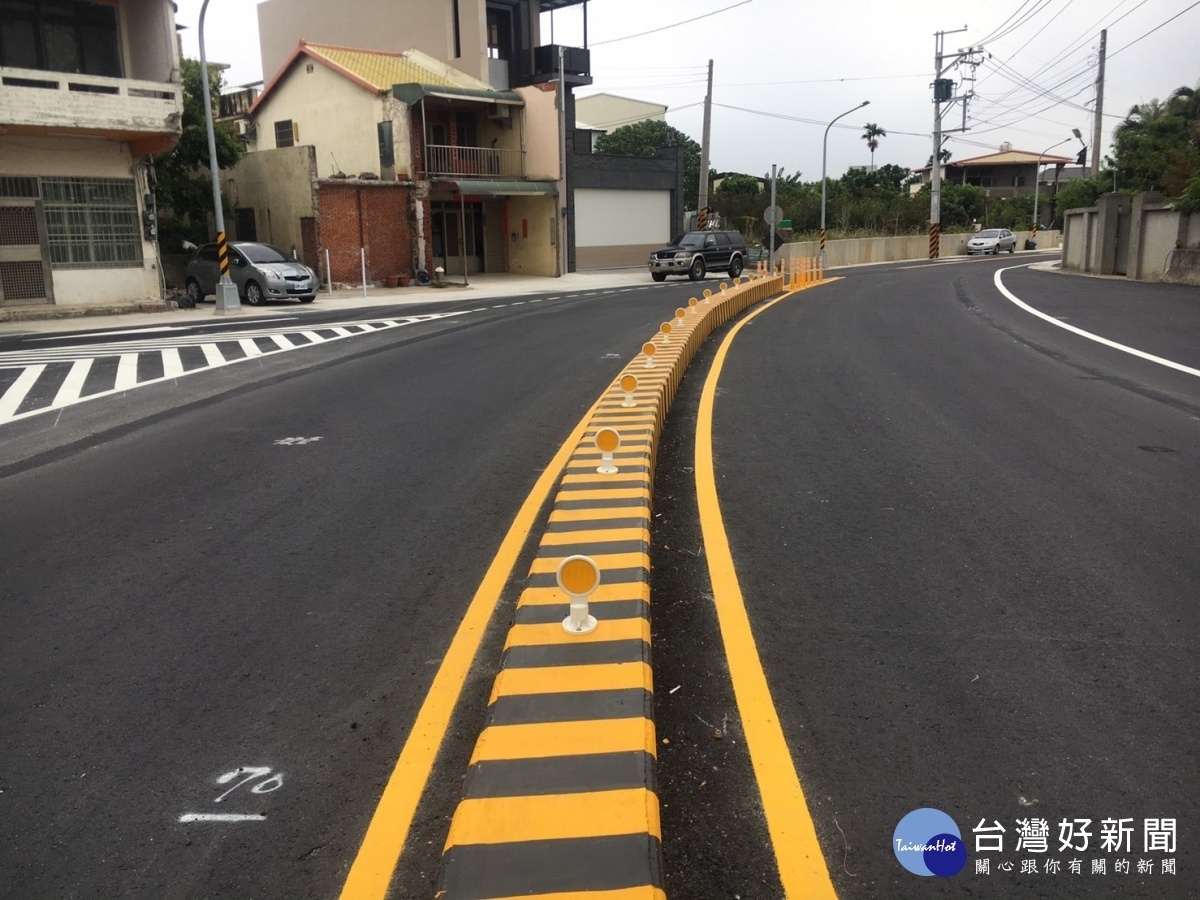 筱雲山莊東側路段通車