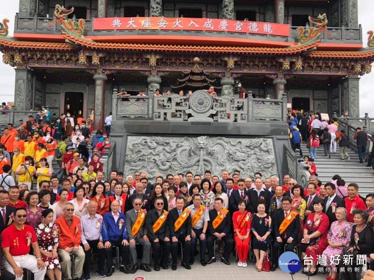 桃園龍德宮四媽祖入厝 地方士紳參與冠蓋雲集