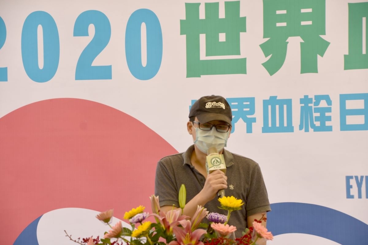 大維提醒大家維持良好的生活習慣、多運動,不要輕忽身體的任何狀況。