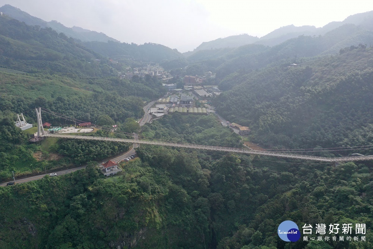 太平雲梯空拍圖／陳致愷翻攝