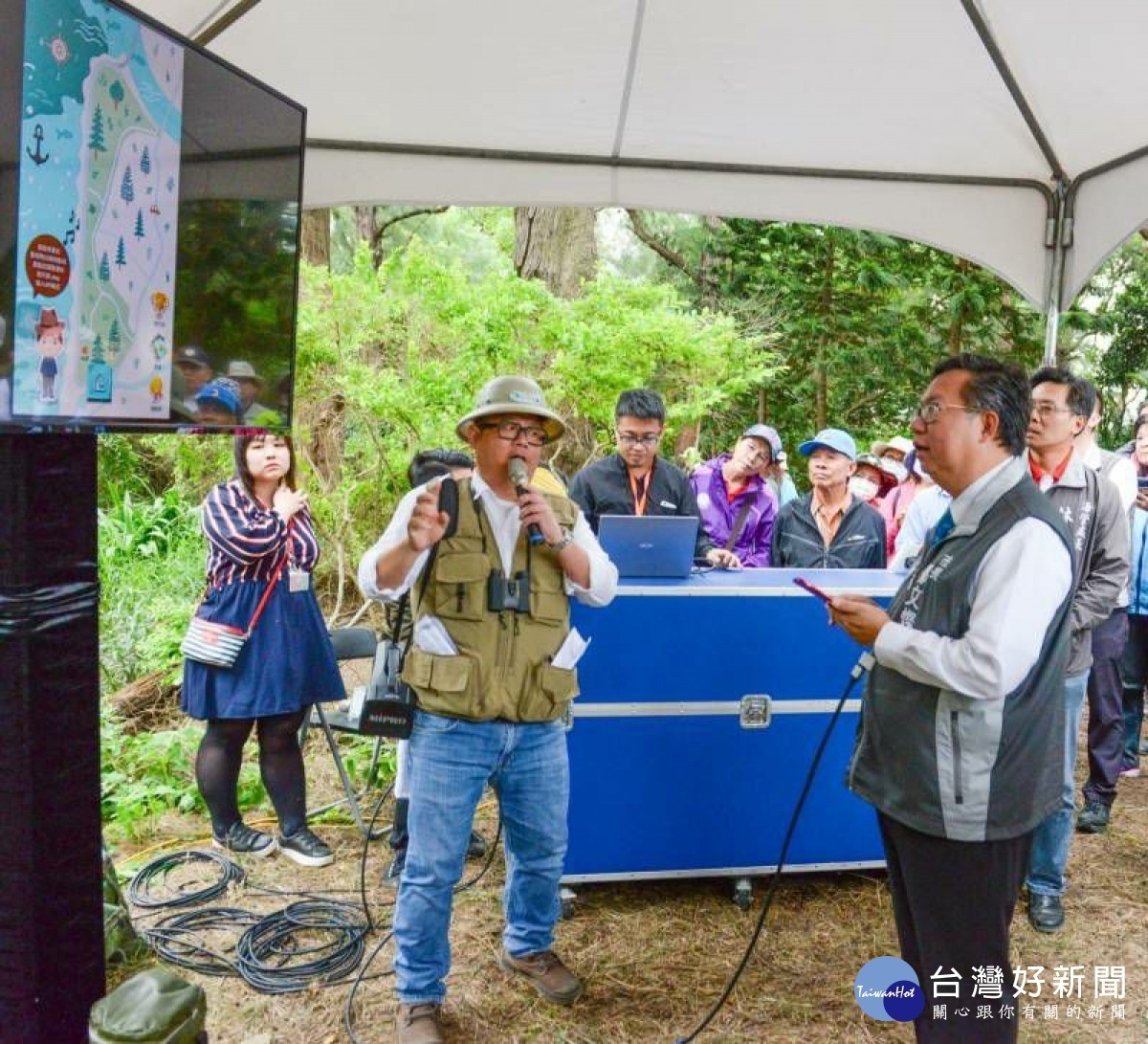 桃園市長鄭文燦出席「新屋濱海植物園」開園典禮