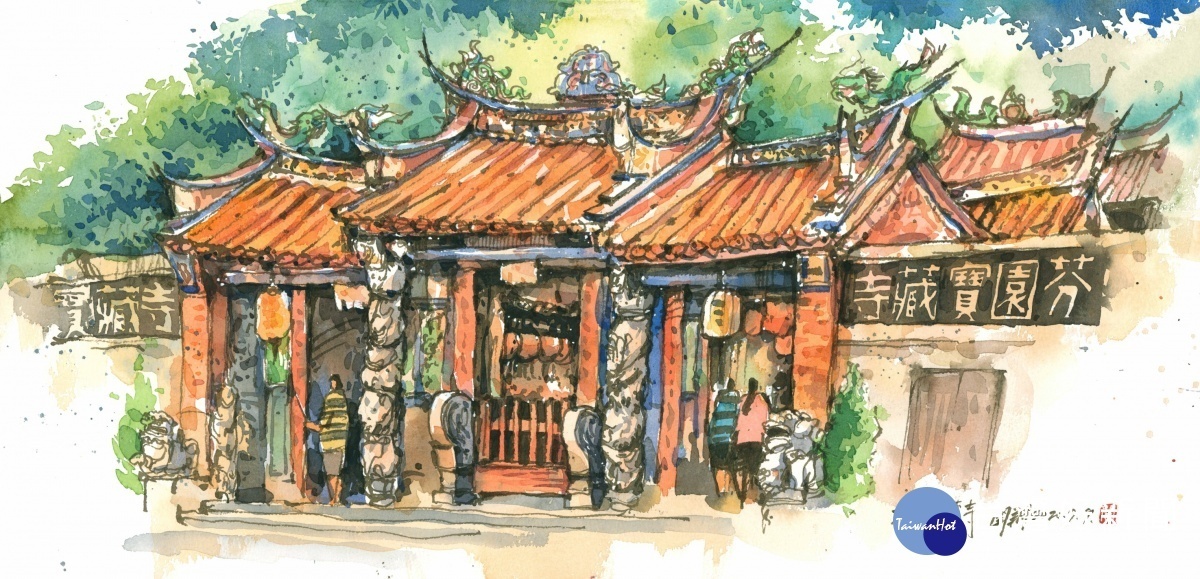 芬園寶藏寺。圖/參山國家風景區管理處提供