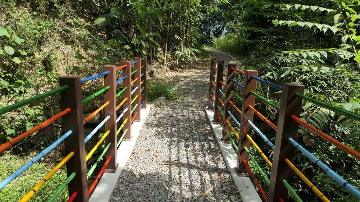 竹徑蝶橋(圖/高雄市政府)