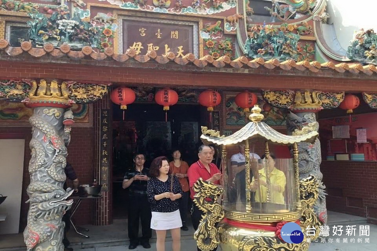 桃園市八德區大湳公園內的「閩臺宮」,是馬祖旅台鄉親的信仰中心。