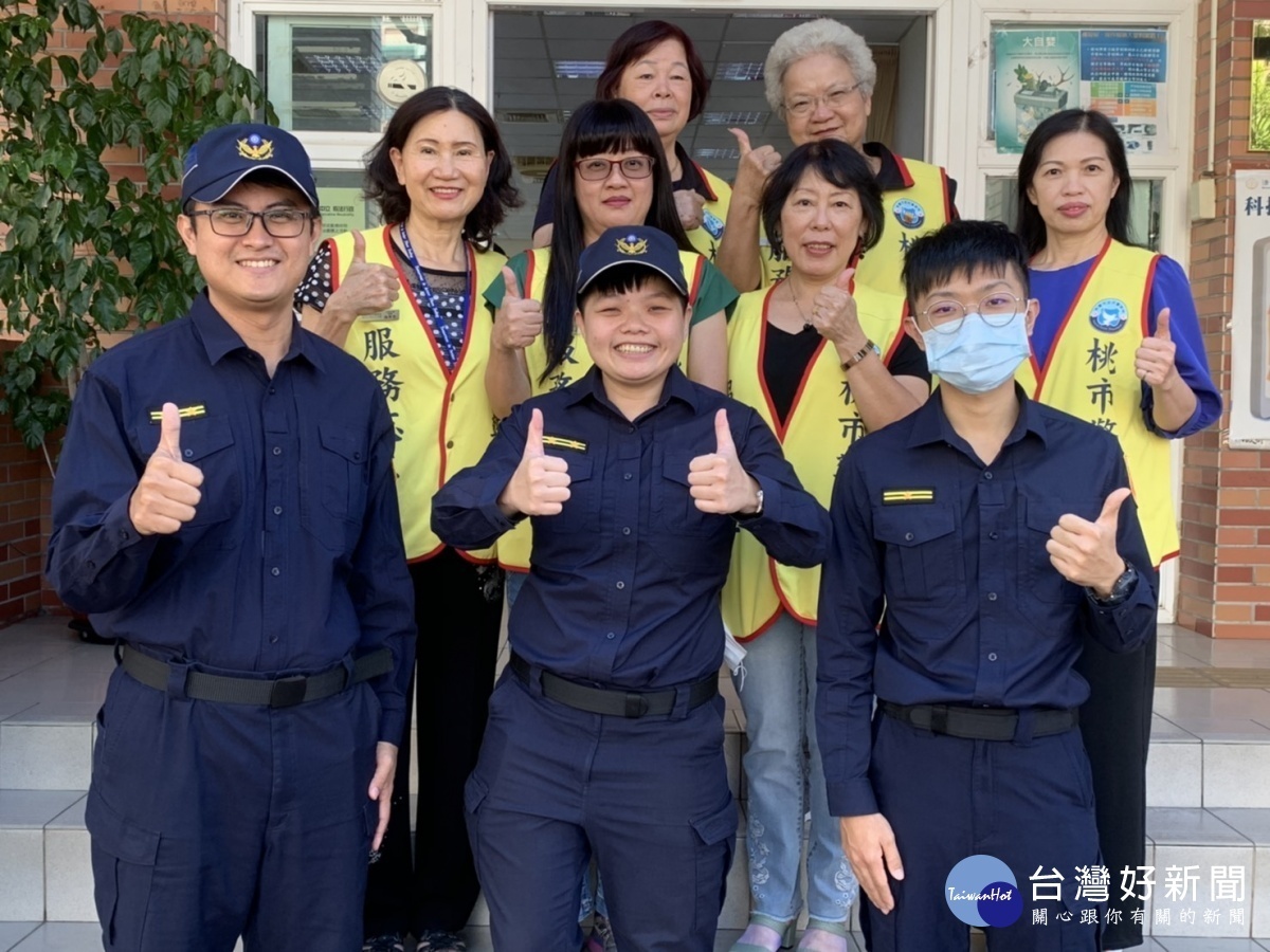 龜山警分局大林派出所所長交接，新任大林派出所30歲所長鄒安晴，自龜山警分局85年成立迄今第一位女所長