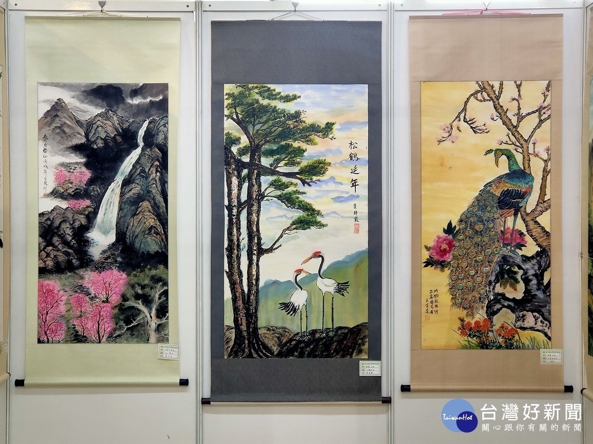 彰化縣長青學苑成果展。圖/記者鄧富珍攝