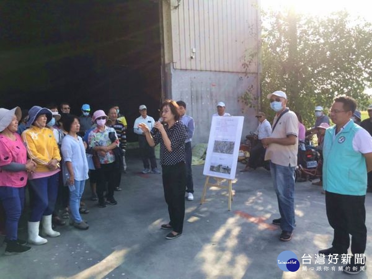 立委蘇治芬爭取2千400萬元改善雲林縣濁幹線北港水井分線一區，整修後更能維護農民出入、農產運輸的安全。