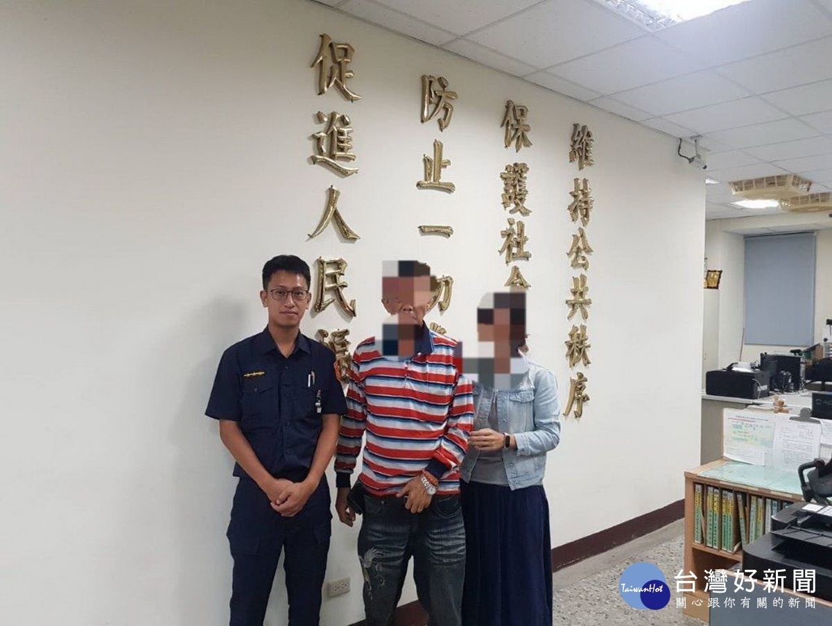 警員全聖傑獲表揚為民服務績優員警。
