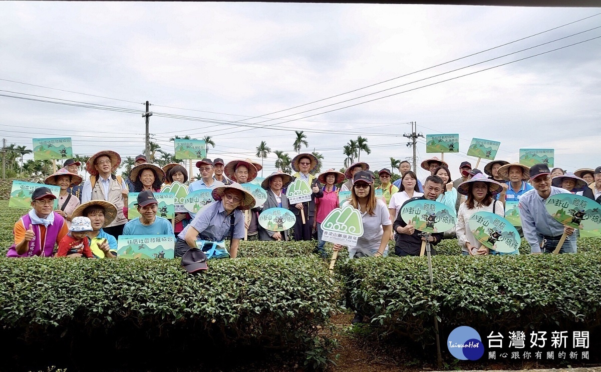 串聯八卦山脈周邊15社區，參山處推廣小旅行成果豐碩。圖／參山處提供