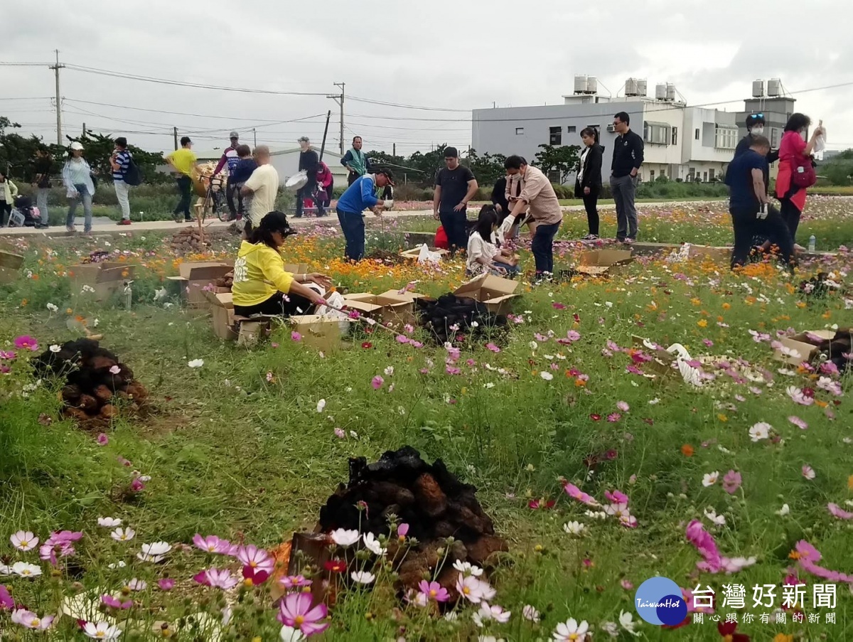 大家作伙來大園 花海區親子焢窯兼逛市集