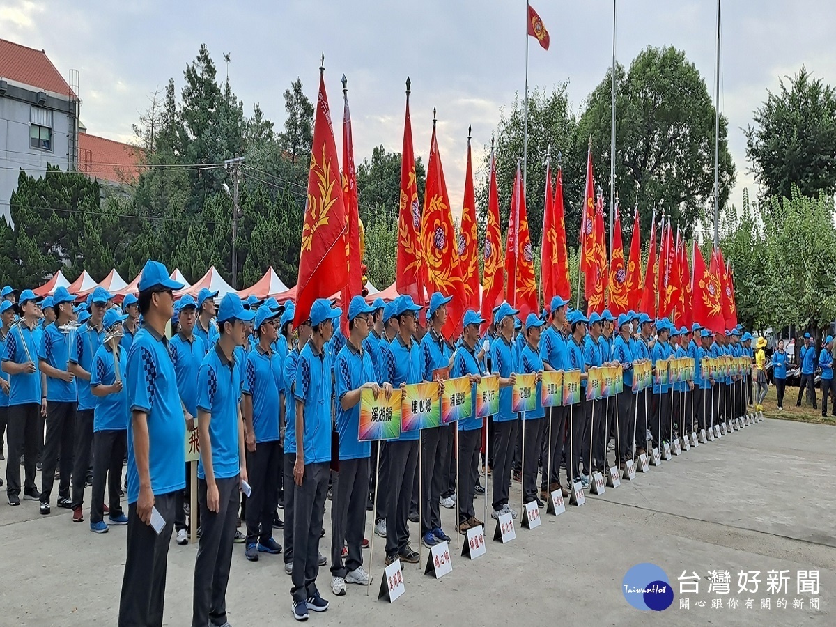 強健體魄聯絡彼此情誼 彰縣後指部辦理後備軍人運動會