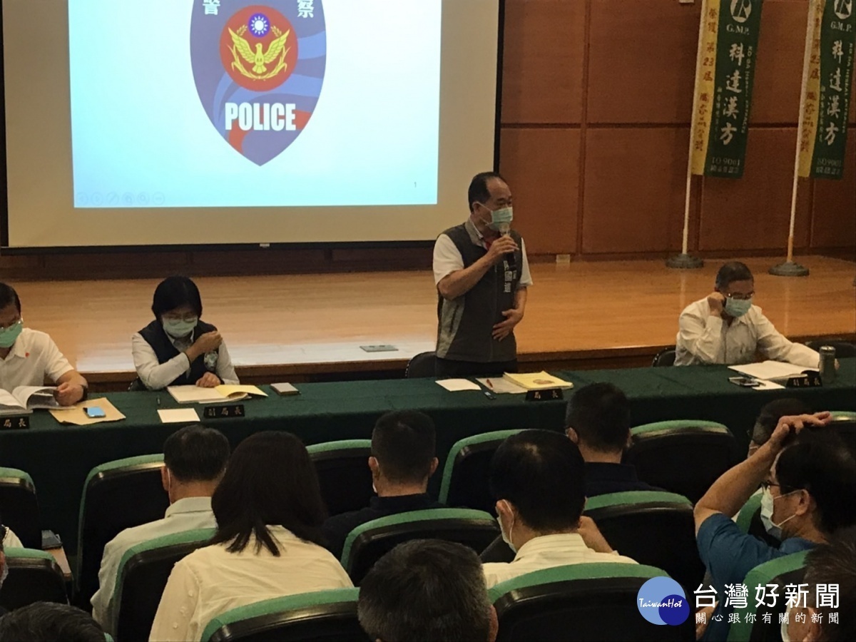 桃警辦理戶外週報,防疫、充電、運動三合一