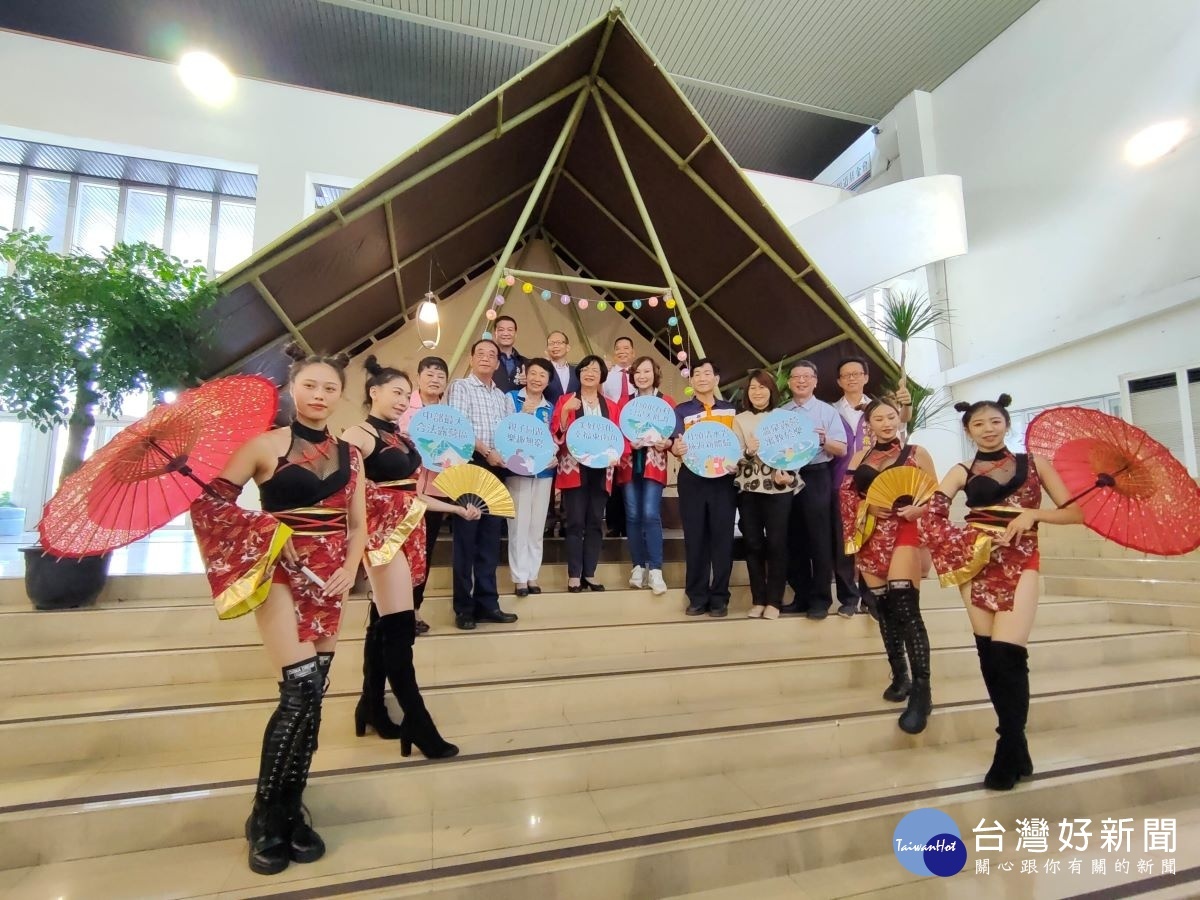 彰化縣社頭清水岩溫泉露營區OT案今(24)日正式簽約執行。圖/記者鄧富珍攝
