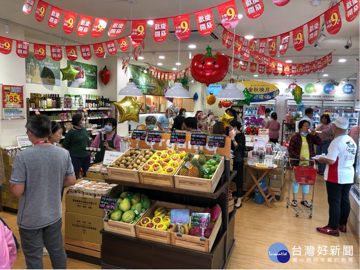 旗下的64家棉花田直營門市，已成為台灣許多家庭購買有機食品的主要通路。