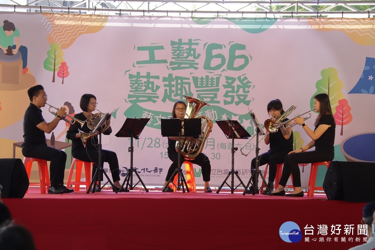 台中市交響樂團等團隊也有精彩演出。（記者扶小萍攝）
