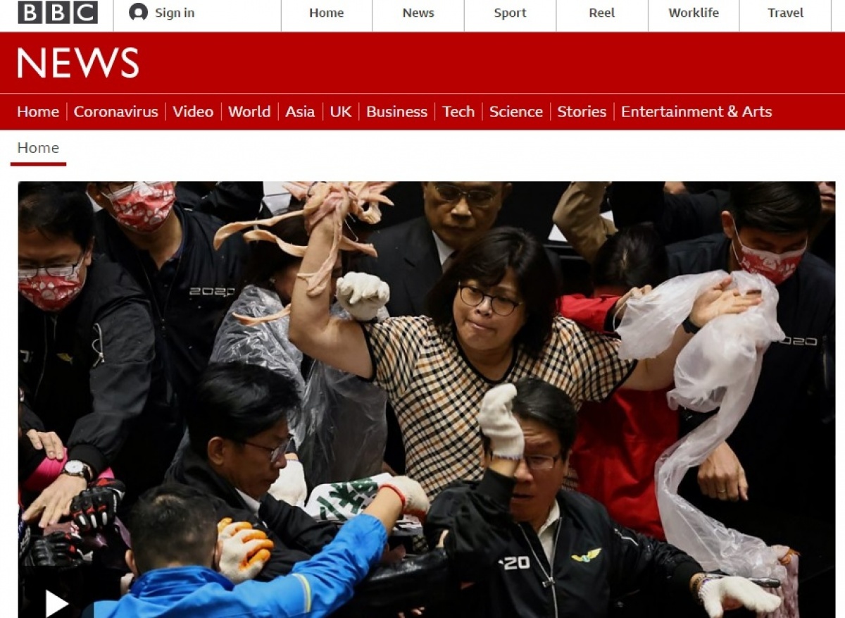 BBC稱台灣國會惡名昭彰 林為洲:願向國人道歉