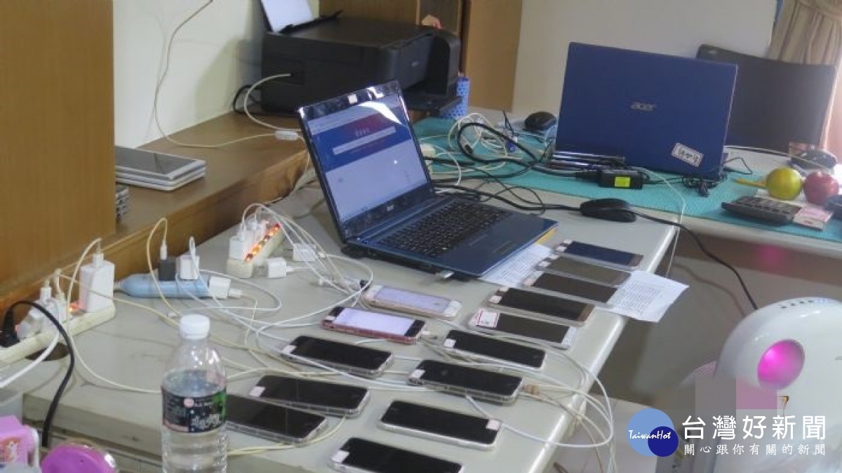 警方查扣筆記型電腦7台、智慧型行動電話47台、教戰手冊2份、被害人清單1份、存摺及帳冊各1本。
