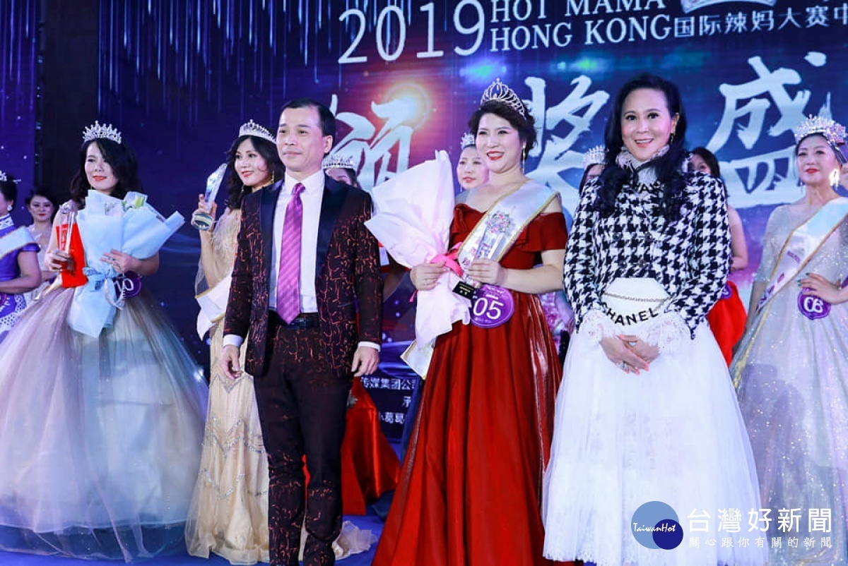 游祈盛擔任2019國際辣媽大賽國際評審及頒獎貴賓。