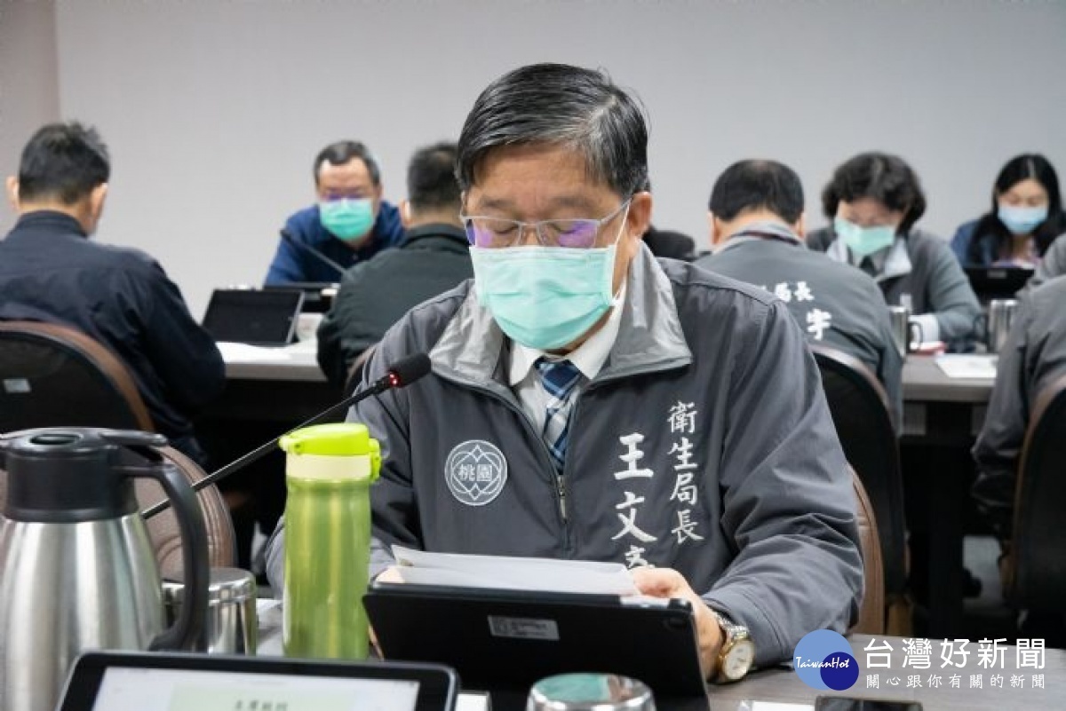 衛生局長王文彥報告移工宿舍消毒清潔狀況