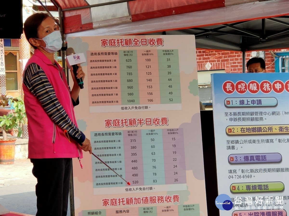 彰化推廣家庭式「托顧」服務據點,照顧您的老寶貝。圖/記者鄧富珍攝