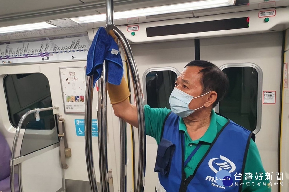 因應演唱會、跨年大量人潮,桃捷升級4大防疫疏運機制。