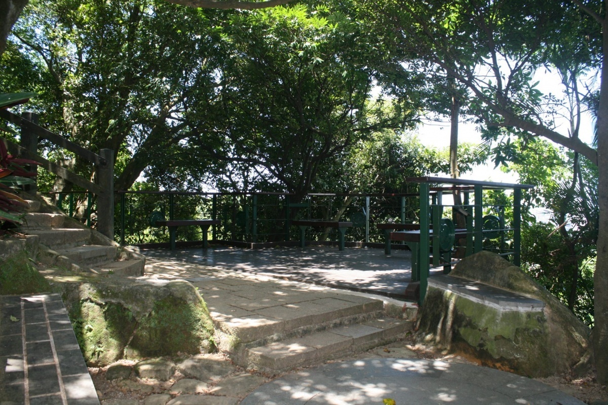 永春崗步道平台(圖/台北市大地處提供)