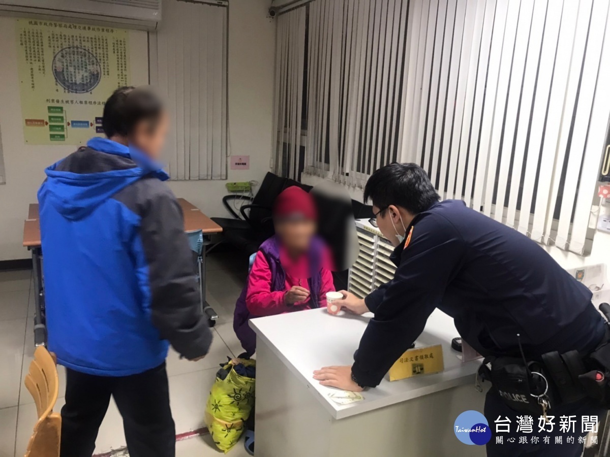 80歲原民鍾姓老婦人,近日心係老家田地耕作情形,坐車迷航求助迴龍警