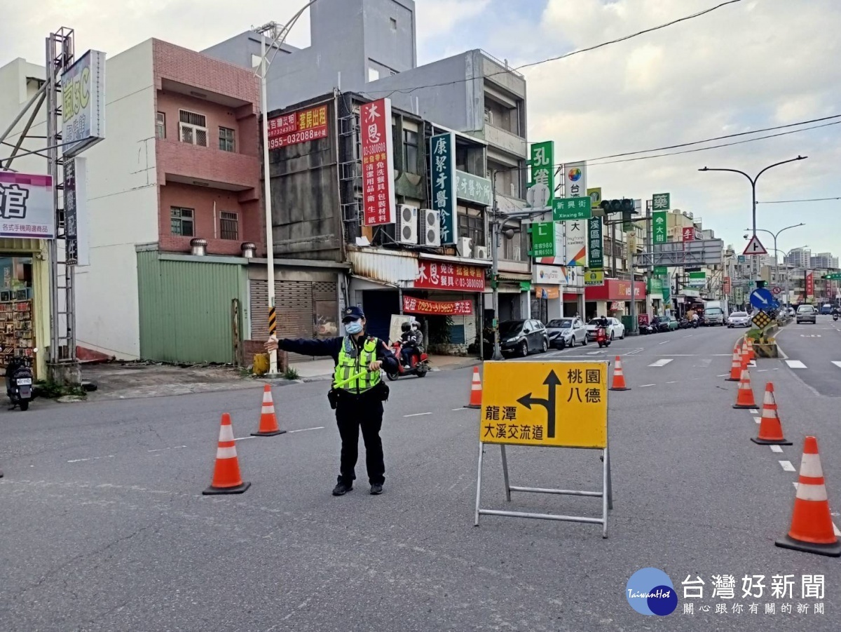 為因應大量車潮、人潮湧入，大溪分局特別提供建議替代道路