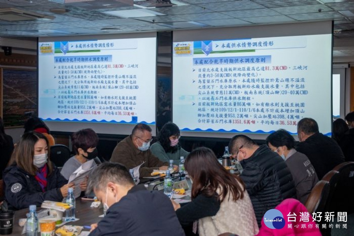 簡報呈現供水調度原則