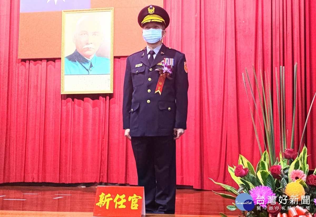 嘉義市警局新任局長黃建榮/陳致愷攝影