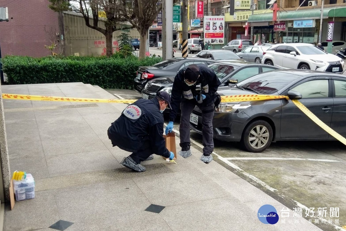 大園警分局結合華南銀行觀音分行辦理防搶演練