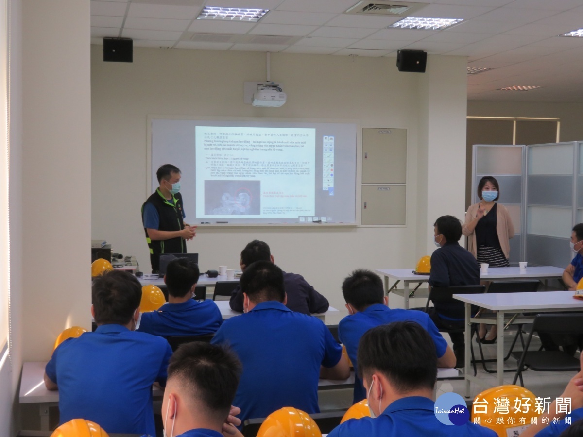 預防移工職災 桃園勞檢處續辦理移工臨場教育訓練